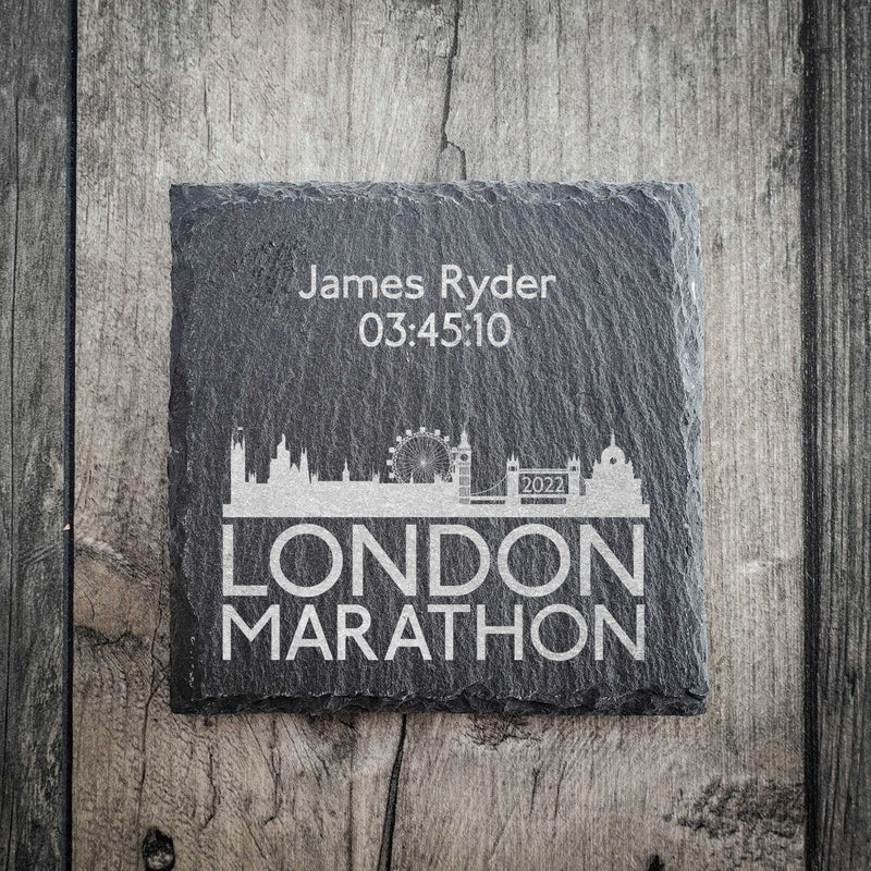 EllieBeanPrints-Personalised-London-Marathon-Coaster-22-Matt-Slate_800x